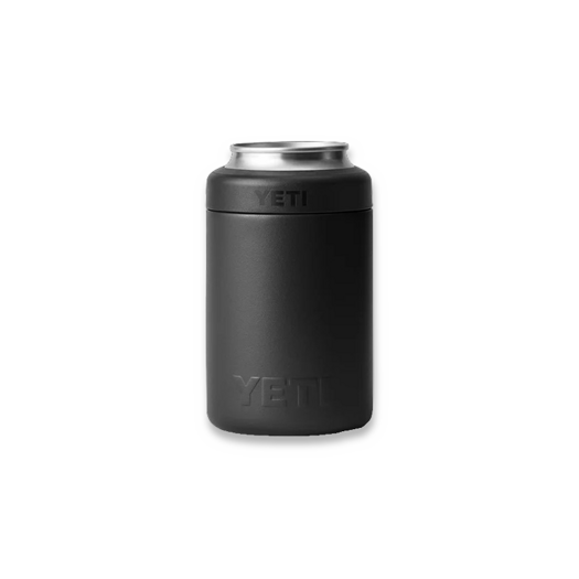 YETI Rambler, colster can insulator, black