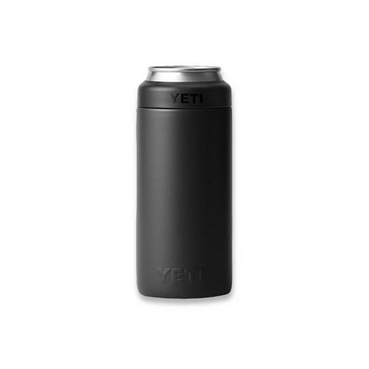 YETI Rambler, colster slim, musta