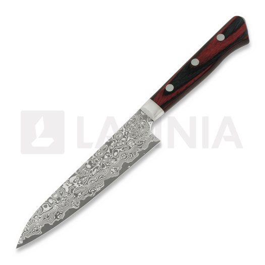 Japanese kitchen knife Yoshimi Kato Damascus Petty-Utility Japanese Chef Knife 120mm