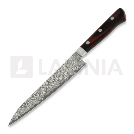 Yoshimi Kato Damascus Petty-Utility Japanese Chef Knife 150mm japanese kitchen knife