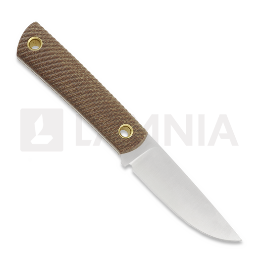 Za Pas EC95 veitsi, Brown Micarta, Satin