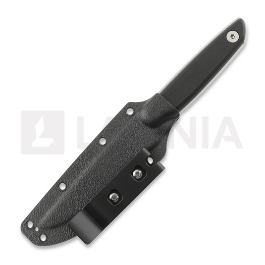 Za Pas EHO Covered mes, Black G-10, Satin