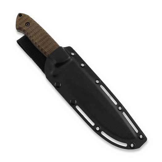 Za Pas Expendable Toxic, Brown Micarta, Stonewash