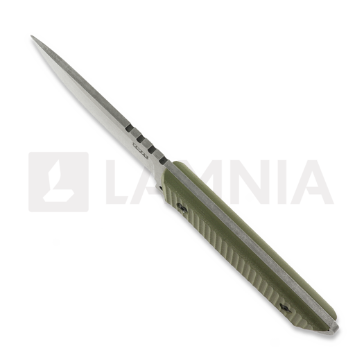 Za Pas Little Boy peilis, OD Green G-10, Stonewash