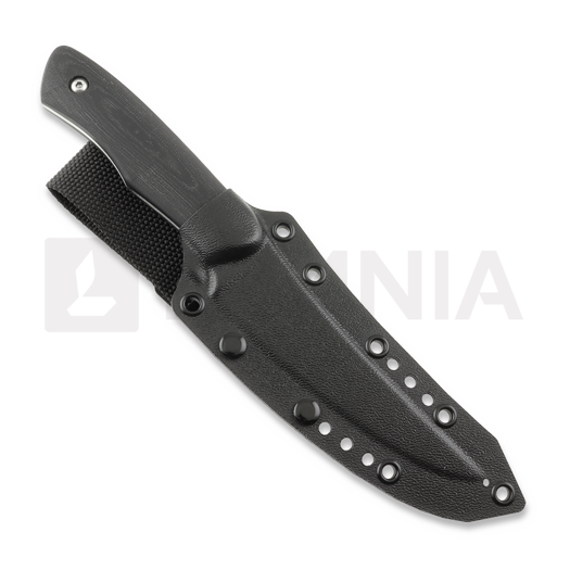 Nóż Za Pas M12M, Black G-10, Satin