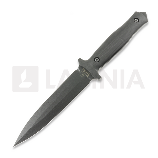 Za Pas RH2 Dagger veitsi, Black G-10, Black Coating