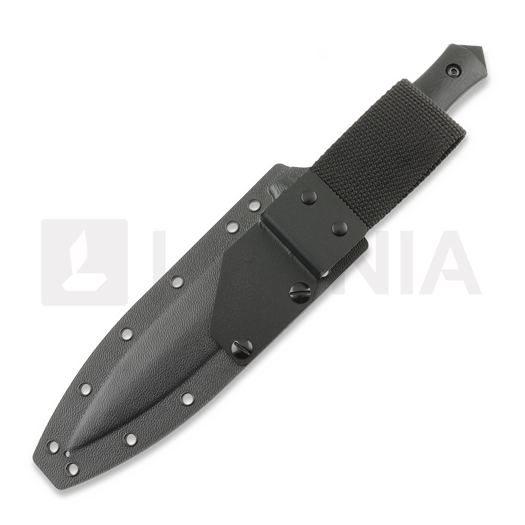 Za Pas RH2 Dagger mes, Black G-10, Black Coating