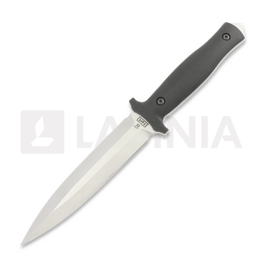 Za Pas RH2 Dagger 칼, Black G-10, Satin