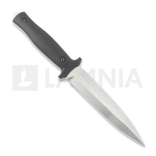 Za Pas RH2 Dagger peilis, Black G-10, Satin