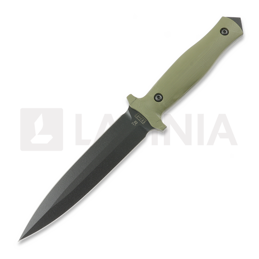 Nóż Za Pas RH2 Dagger, OD Green G-10, Black Coating