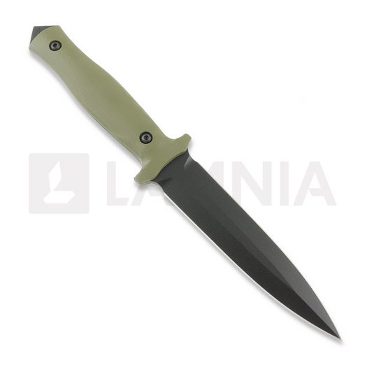 Nóż Za Pas RH2 Dagger, OD Green G-10, Black Coating