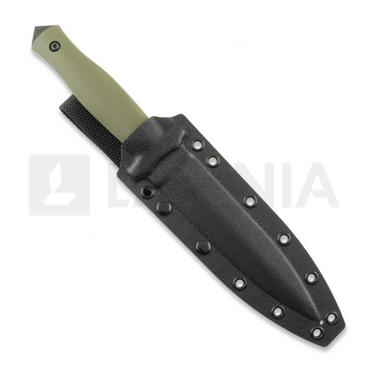 Nóż Za Pas RH2 Dagger, OD Green G-10, Black Coating