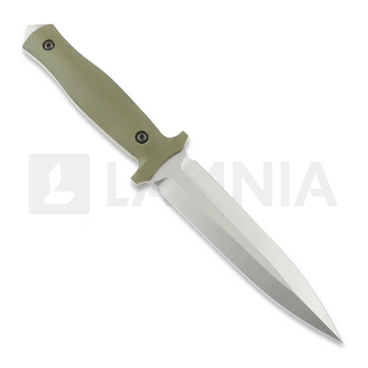 Нож Za Pas RH2 Dagger, OD Green G-10, Satin