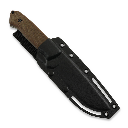 Za Pas Ultra Outdoor, Brown Micarta, Cerakote