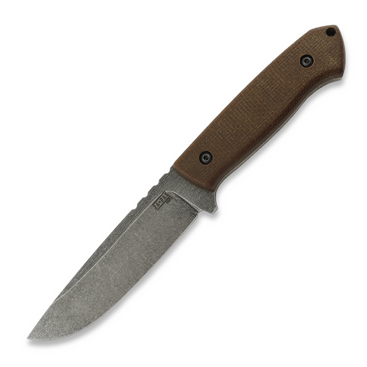 Za Pas Ultra Outdoor, Brown Micarta, Stonewash