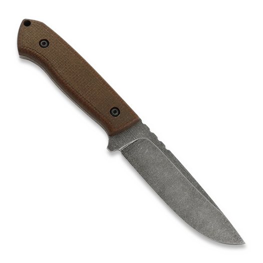 Za Pas Ultra Outdoor, Brown Micarta, Stonewash
