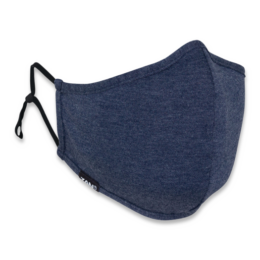 Zan Headgear Adjustable Face Mask, navy