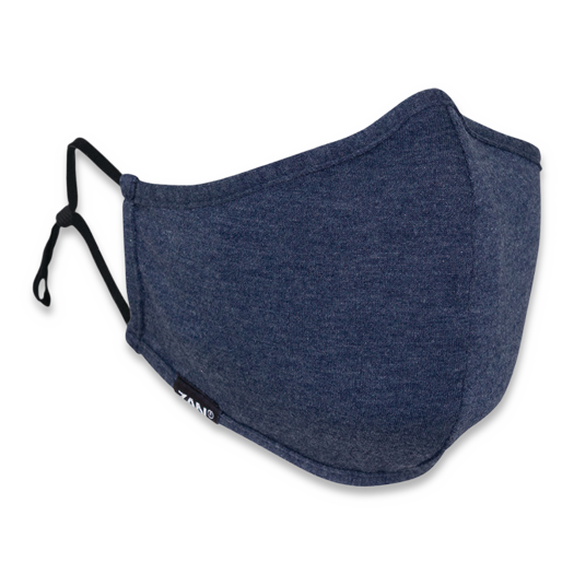 Zan Headgear Adjustable Face Mask, navy