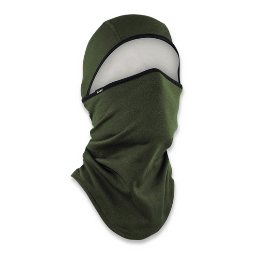 Zan Headgear Convertible Balaclava, зелений