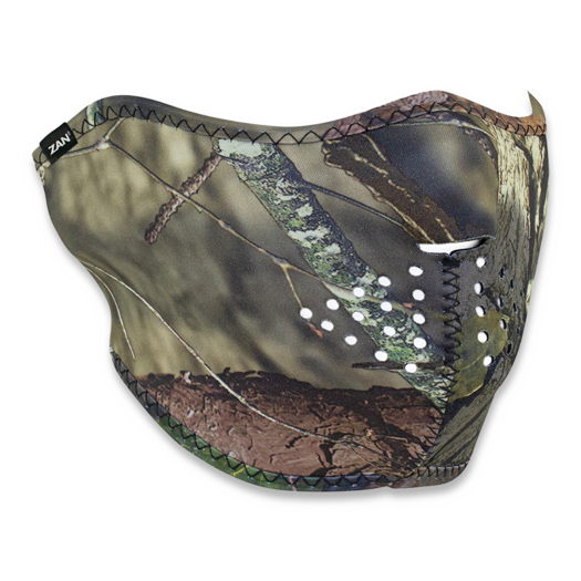 Zan Headgear Half Face Mask Mossy Oak