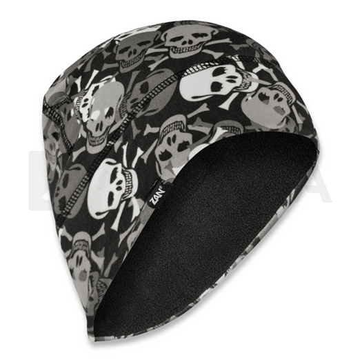 Zan Headgear Helmet Liner/Beanie Sport, skull