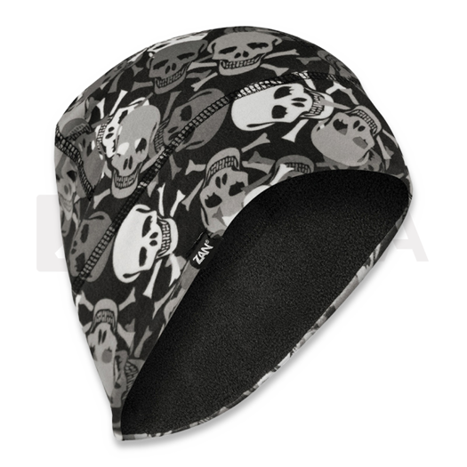 Zan Headgear Helmet Liner/Beanie Sport, skull