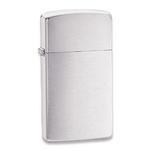 Zippo 1600 Brushed Chrome Slim tändare