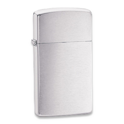 Zippo 1600 Brushed Chrome Slim Feuerzeug