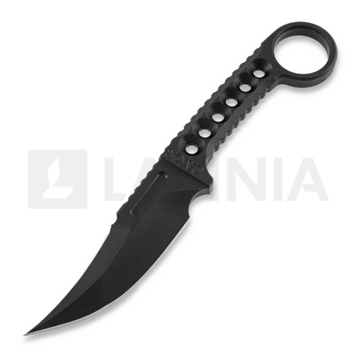 ZU Bladeworx Gator Omega Black Tufftride ナイフ