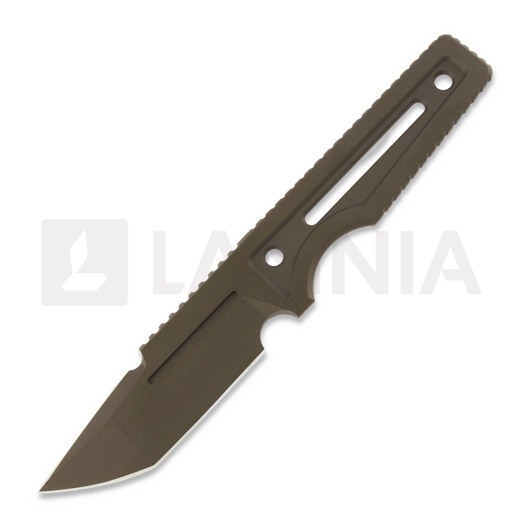 ZU Bladeworx Ultralight Tanto Ceracote kniv, bronze