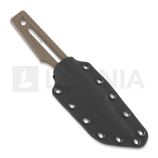 ZU Bladeworx Ultralight Tanto Ceracote knife, fde