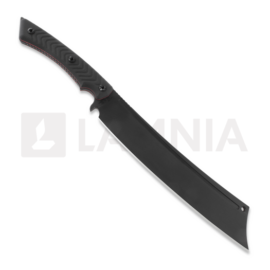 ZU Bladeworx Warmonger Ceracote knife, black