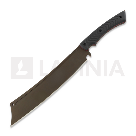 Couteau ZU Bladeworx Warmonger Ceracote, bronze
