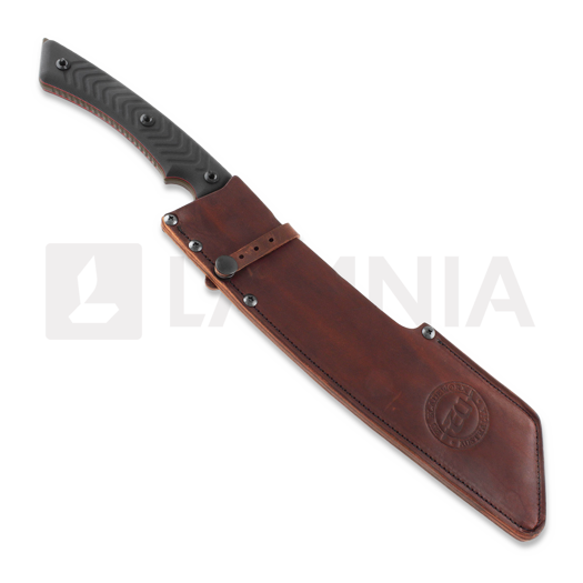 ZU Bladeworx Warmonger Ceracote knife, bronze
