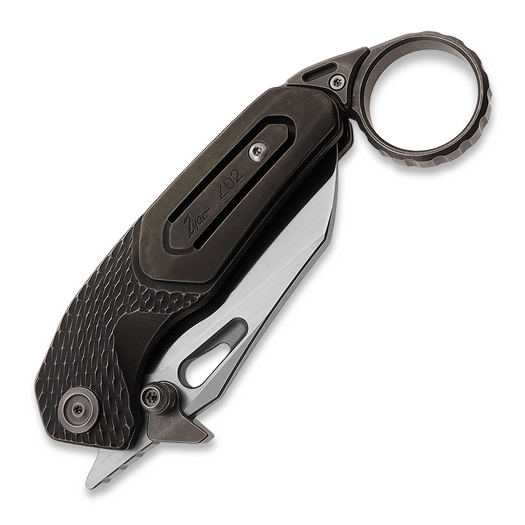 Zyac Knives Karambit k&auml;&auml;nt&ouml;veitsi, musta