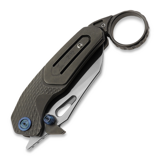 Zyac Knives Karambit k&auml;&auml;nt&ouml;veitsi, harmaa