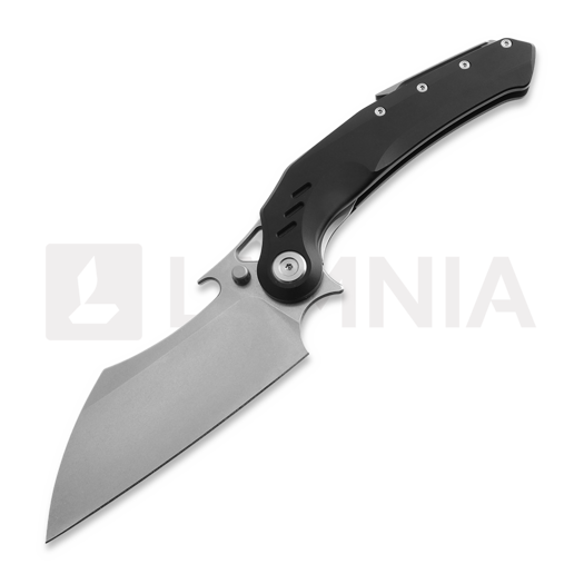 Skladací nôž Zyac Knives KUUK, Aluminium, čierna