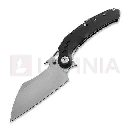 Zyac Knives KUUK 접이식 나이프, Aluminium, 검정