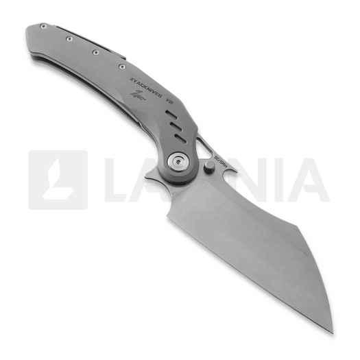 Zyac Knives KUUK k&auml;&auml;nt&ouml;veitsi, Titanium