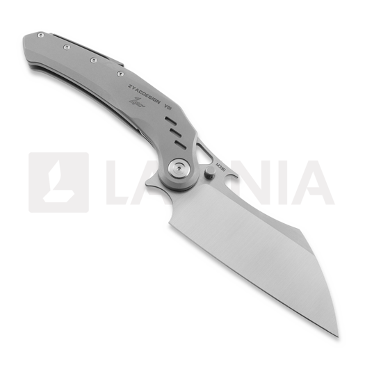 Zyac Knives KUUK folding knife, Titanium, M390