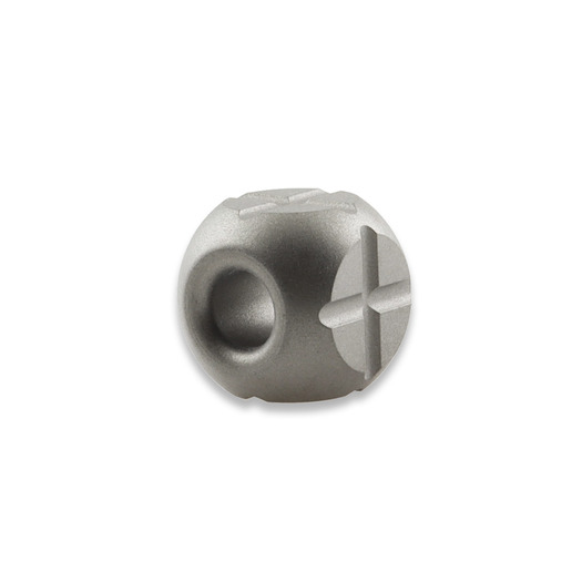 Zyac Knives Square Cross Pattern Lanyard Bead, beadblast