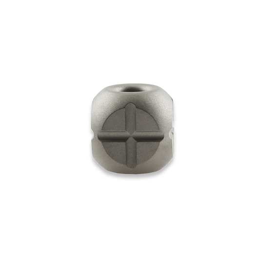Zyac Knives Square Cross Pattern Lanyard Bead, beadblast