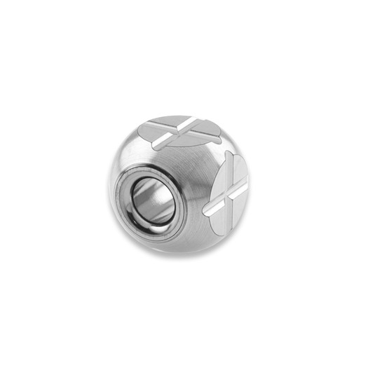 Zyac Knives Square Cross Pattern Lanyard Bead, satin