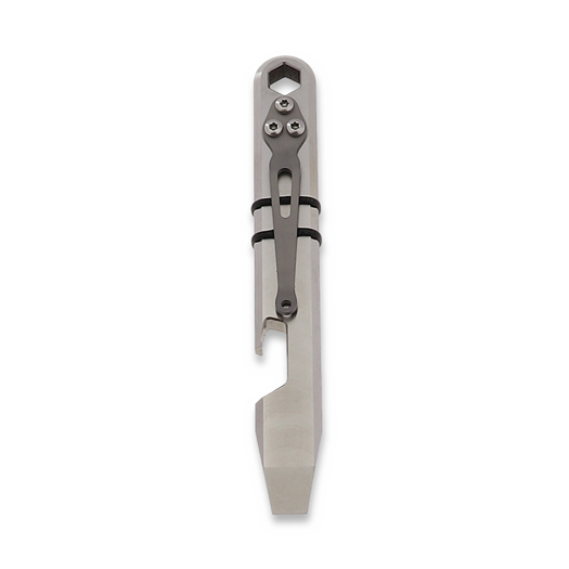 Attrezzo multifunzione Zyac Knives Titanium Pry Bar, Satin