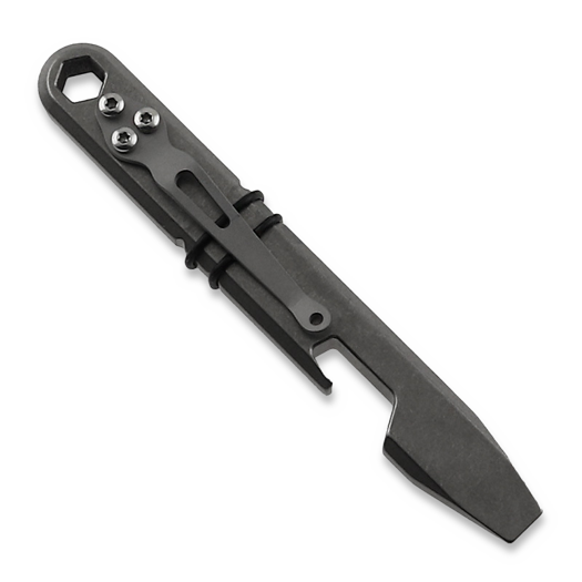 Attrezzo multifunzione Zyac Knives Titanium Pry Bar, Stonewashed