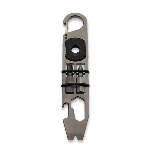 Zyac Knives Titanium Pry Bar with Ratchet Hex Driver multitool