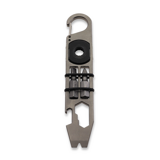 Attrezzo multifunzione Zyac Knives Titanium Pry Bar with Ratchet Hex Driver