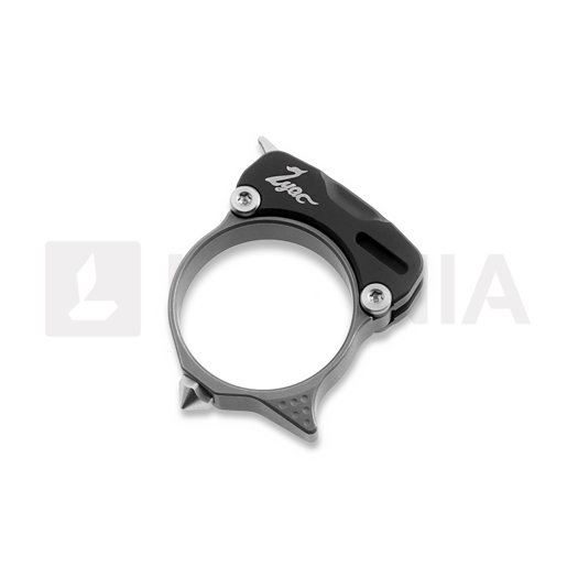 Zyac Knives Titanium Ring kääntöveitsi, musta