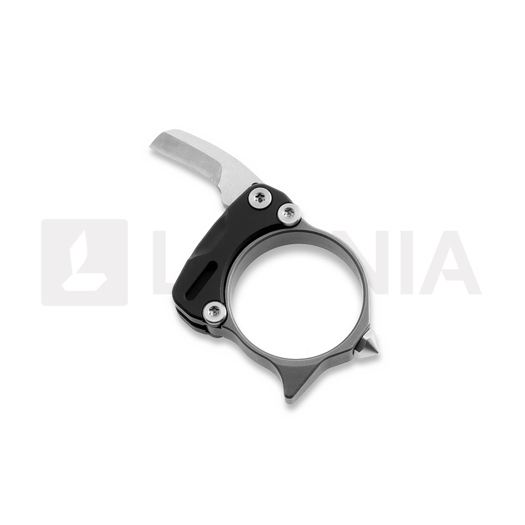 Zyac Knives Titanium Ring kääntöveitsi, musta