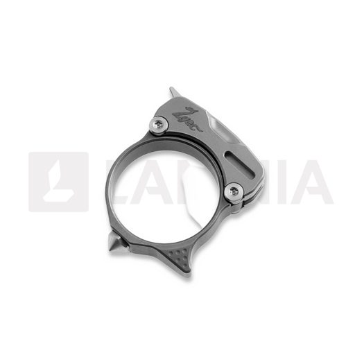 Сгъваем нож Zyac Knives Titanium Ring, сив